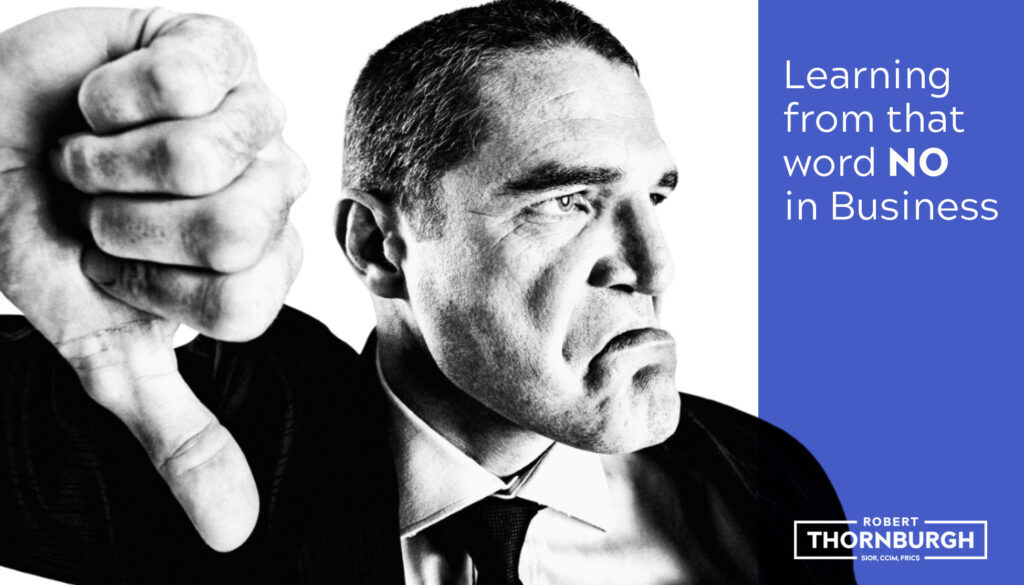Learning From the Word “No” in Business